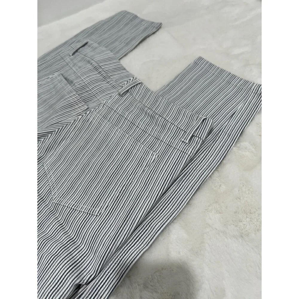 PER SE by Carlisle Stephanie Pants embellished Striped *No Size Label*